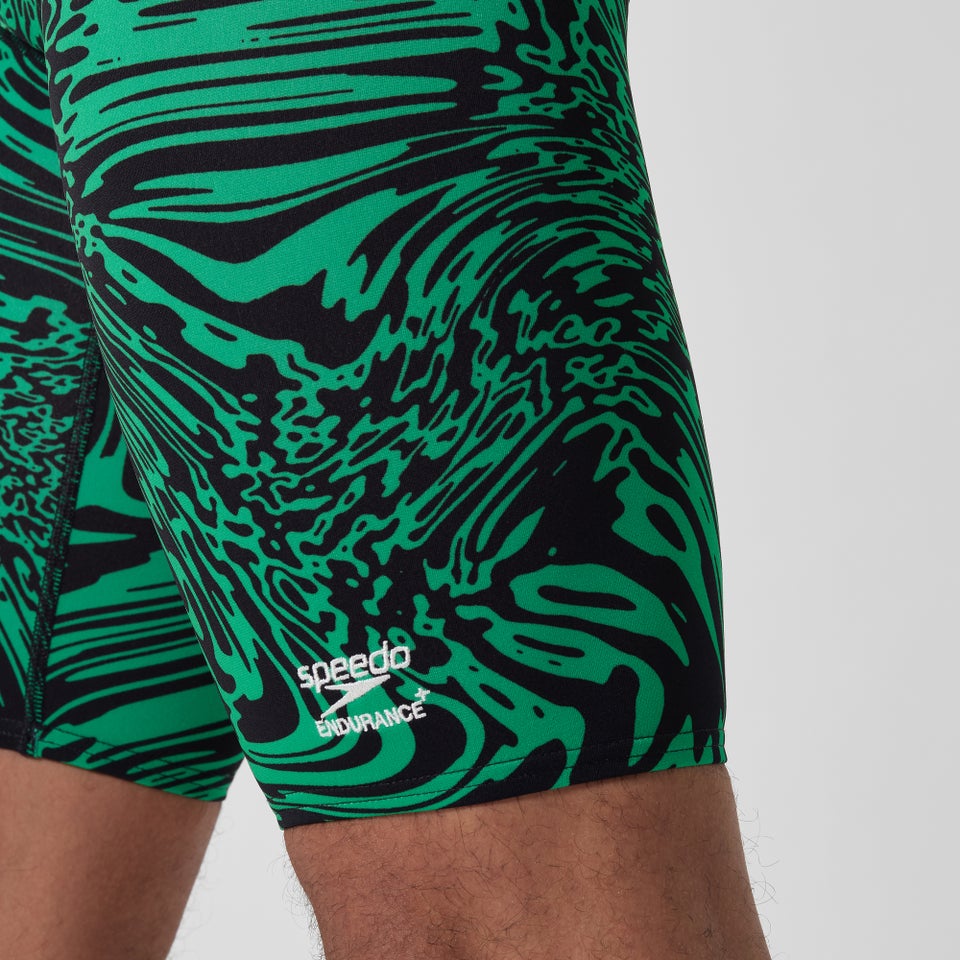 Cuissard de natation vert/noir pour hommes Hydrochasm