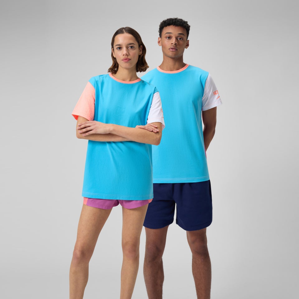 Women's Colorblock Vibe Tee Blue/Purple