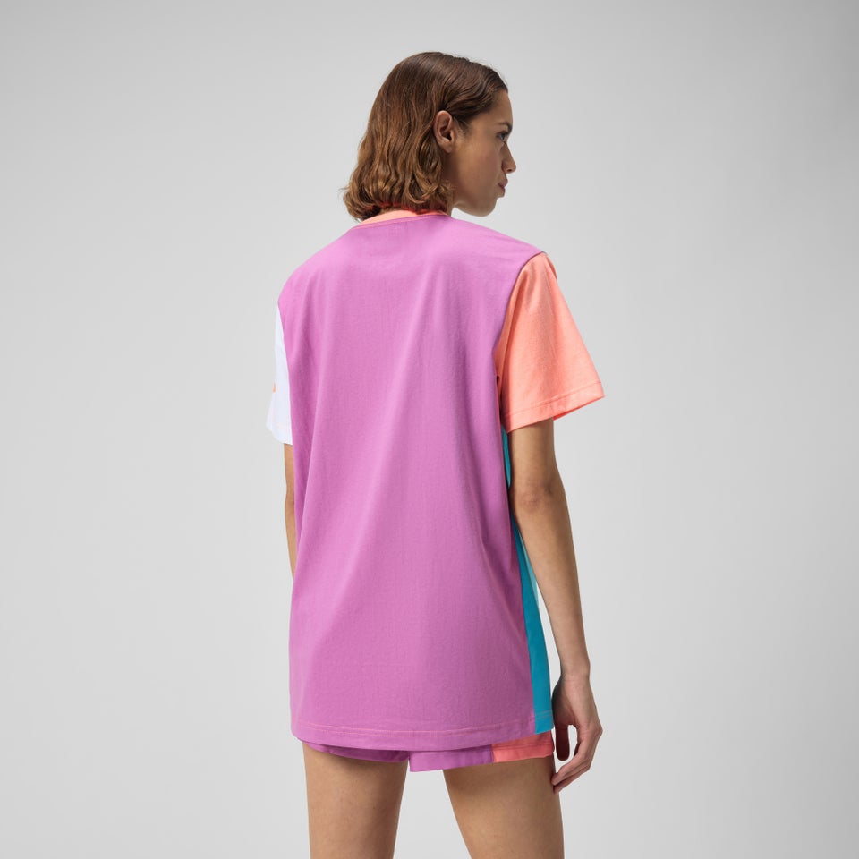 Women's Colorblock Vibe Tee Blue/Purple
