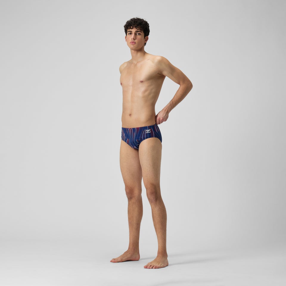 Caleçon boxeur ajusté boxeur ajusté Space Train pour hommes, bleu