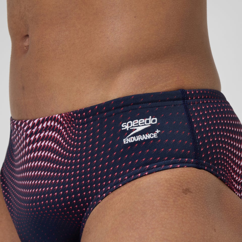 Caleçon bleu marine/rouge pour hommes Flow