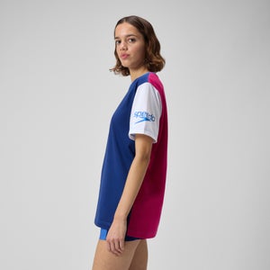 Women's Colorblock Vibe Tee Navy/Purple