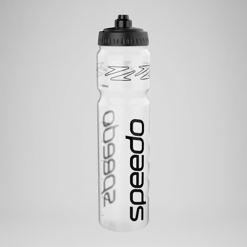 Speedo Trinkflasche, 1 Liter Transparent