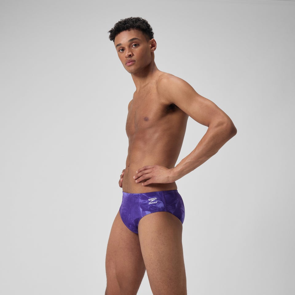 Caleçon boxeur ajusté boxeur ajusté Lunar Storm pour hommes, violet