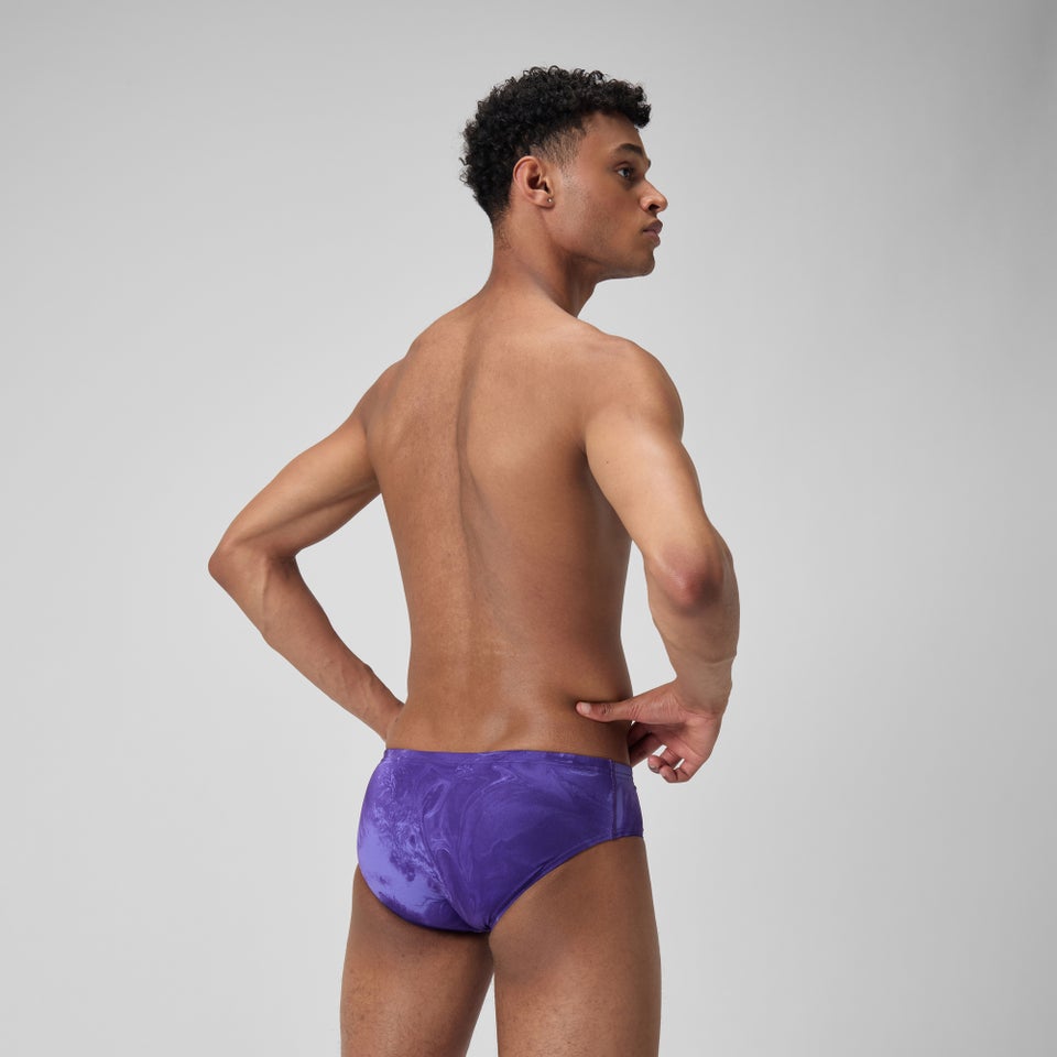 Caleçon boxeur ajusté boxeur ajusté Lunar Storm pour hommes, violet