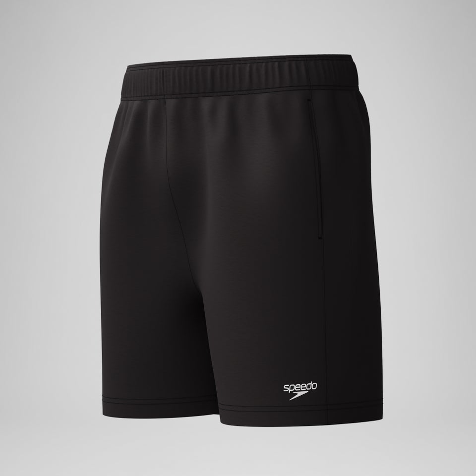 Short polaire unisexe, noir