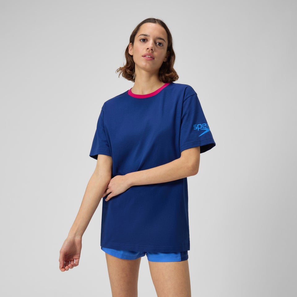 Women's Colorblock Vibe Tee Navy
