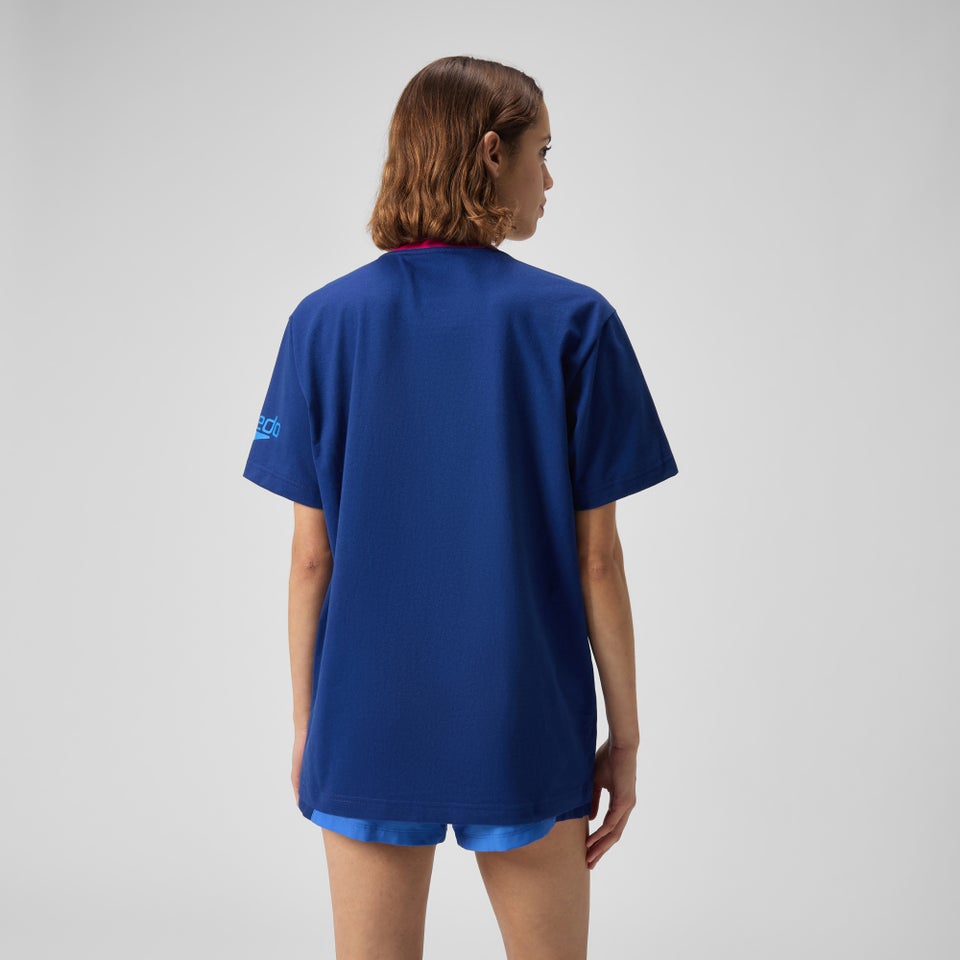 Women's Colorblock Vibe Tee Navy