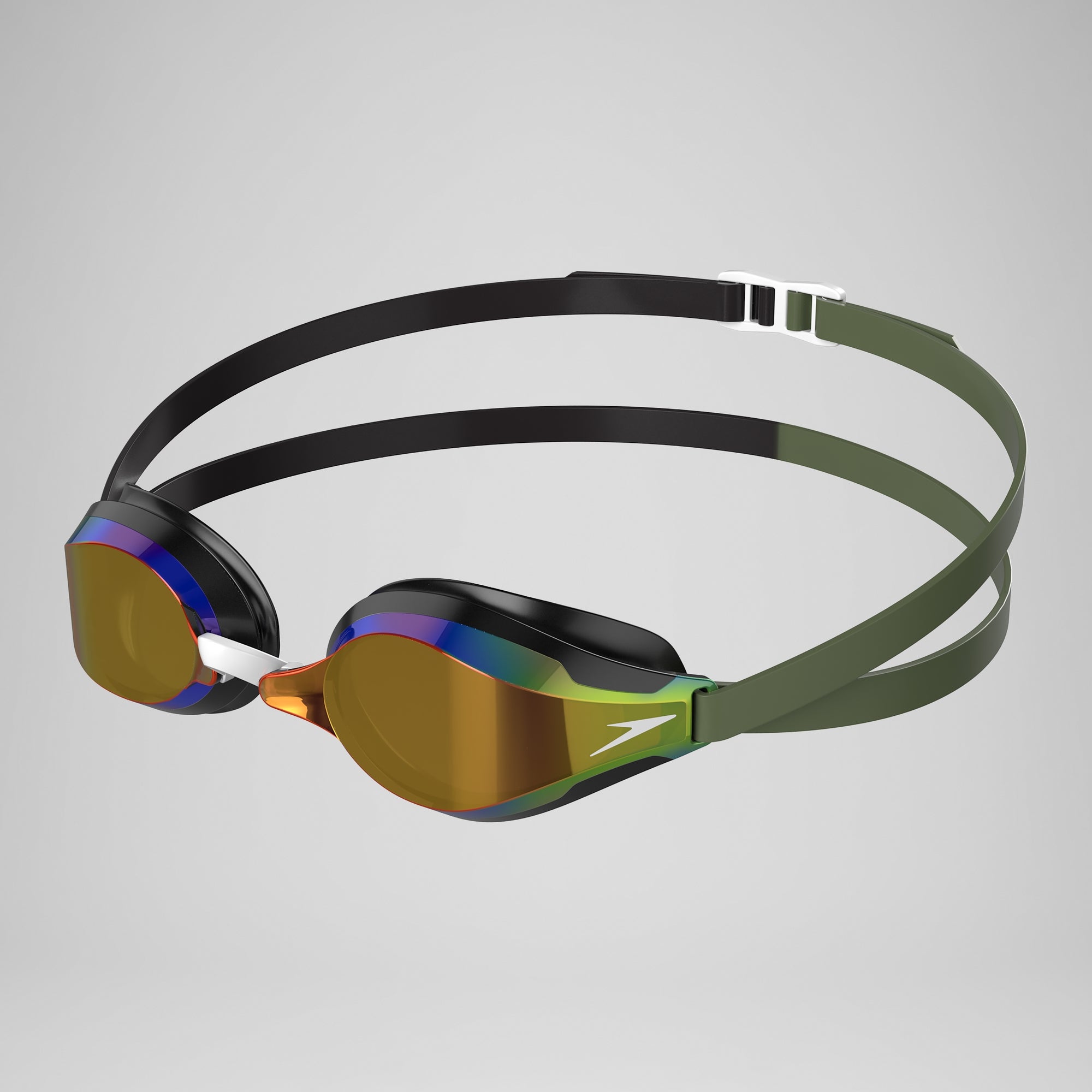 Speed Socket 2.0 Mirrored Goggles Green | Speedo USA