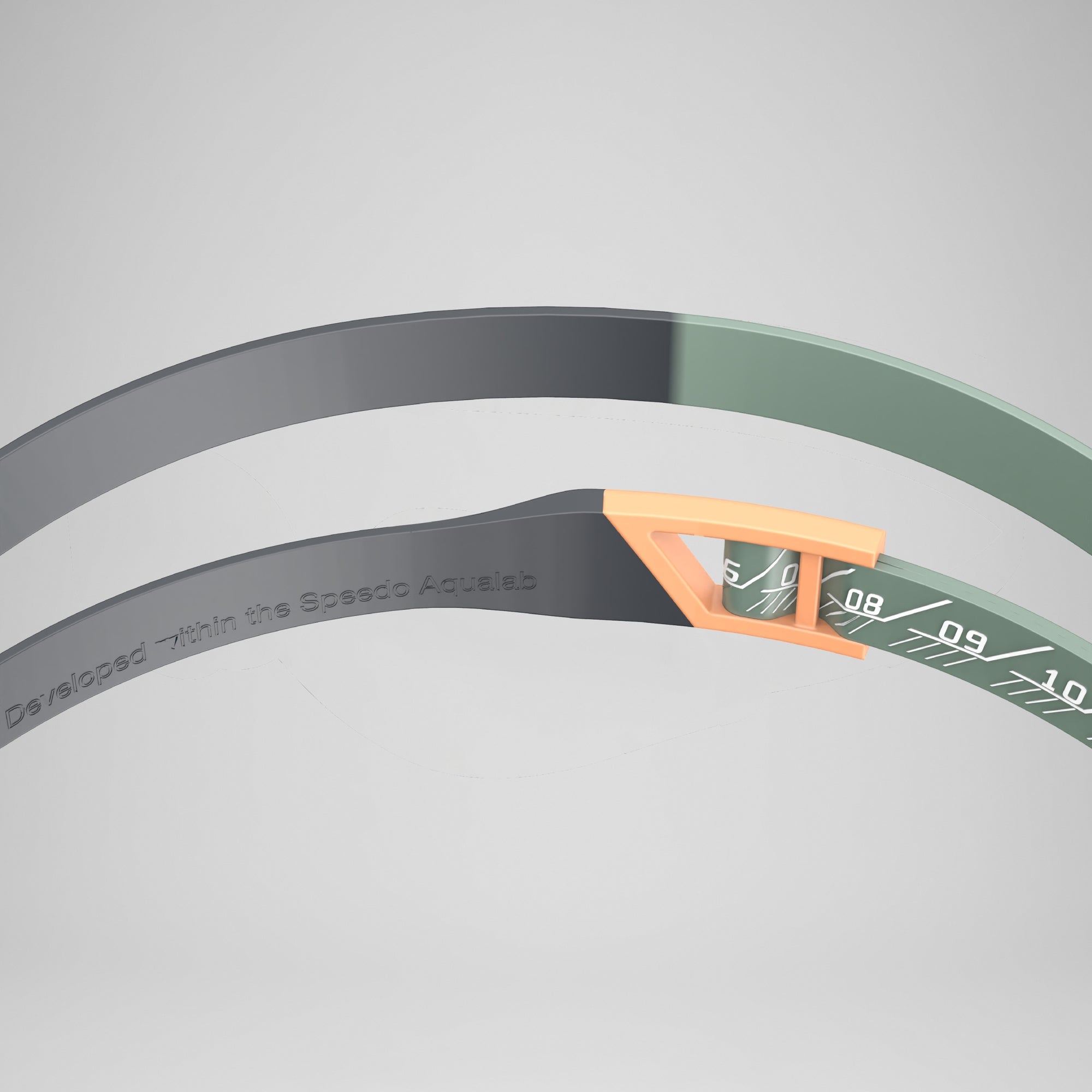 Fastskin Hyper Elite Goggles Green/Orange | Speedo USA