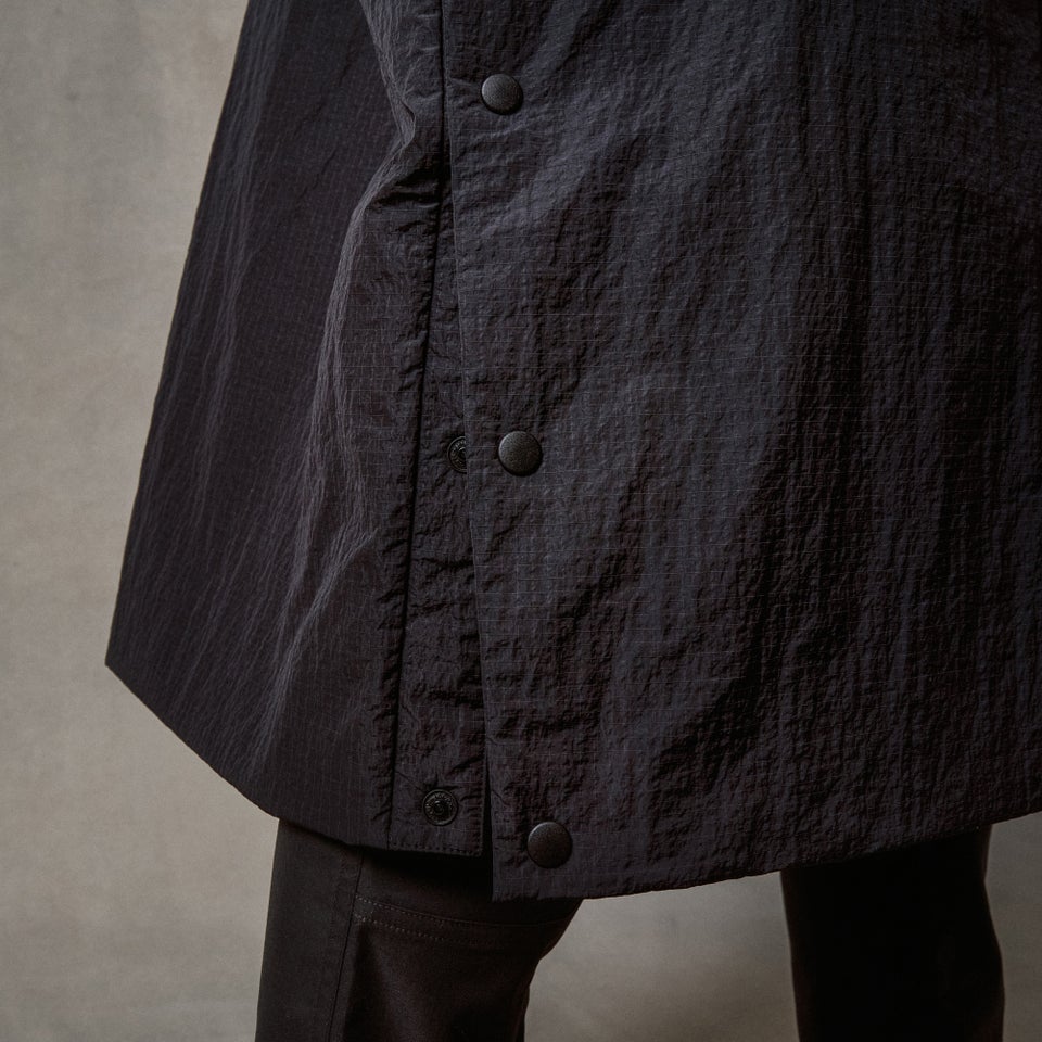 Unisex Corner Changing Robe - Black