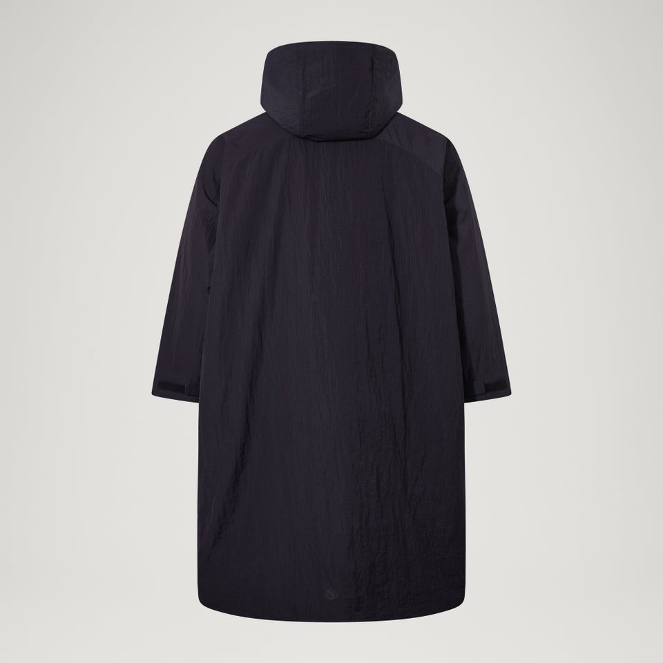 Unisex Corner Changing Robe - Black