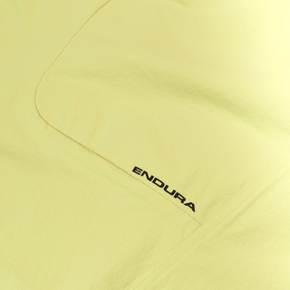 Unisex Corner Shorts (With Liner) - Celery