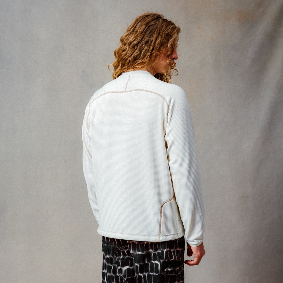 Unisex Corner Sweatshirt - Whisper White