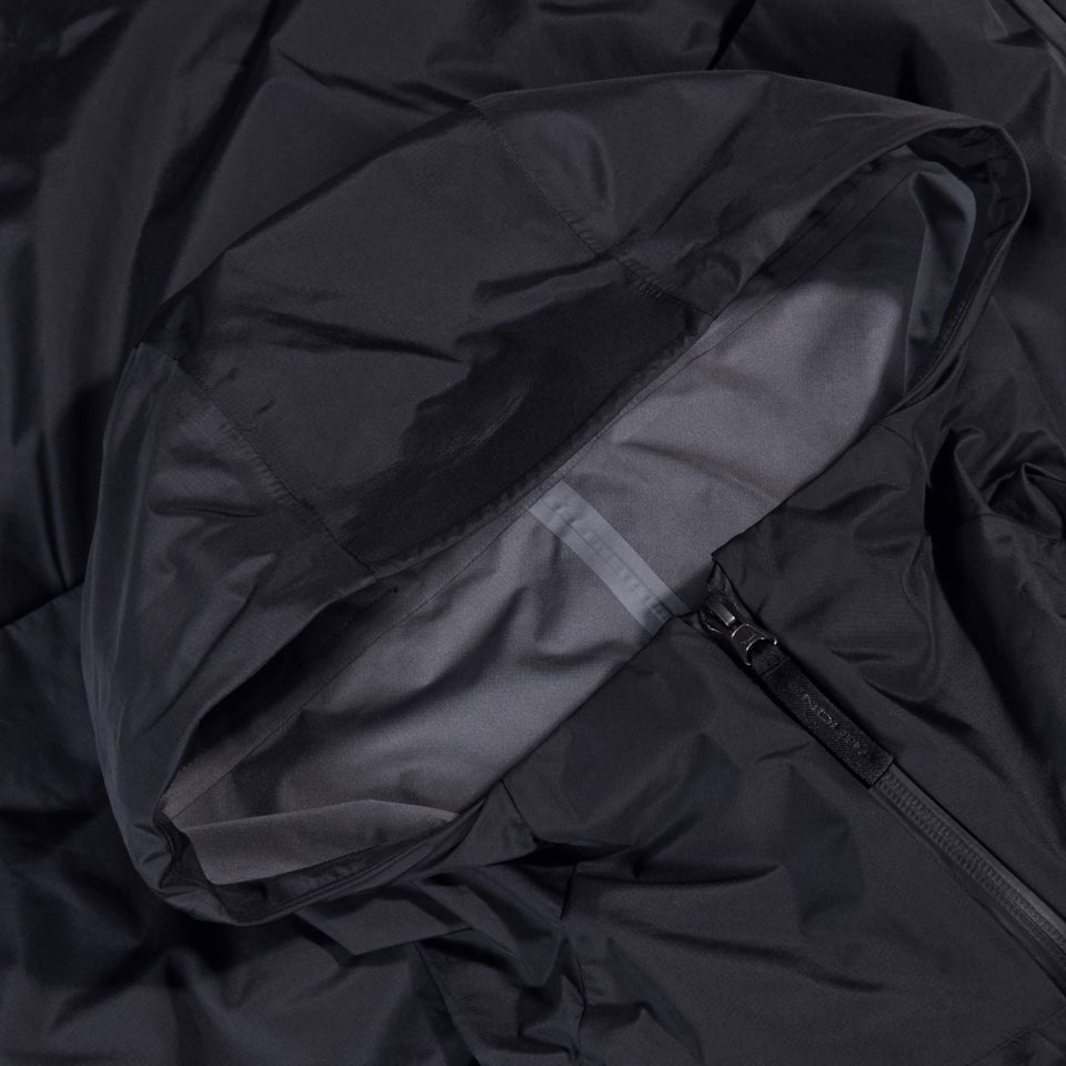 Unisex Corner Waterproof Jacket - Black