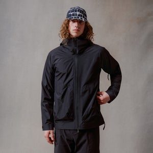 Unisex Corner Waterproof Jacket - Black - XS