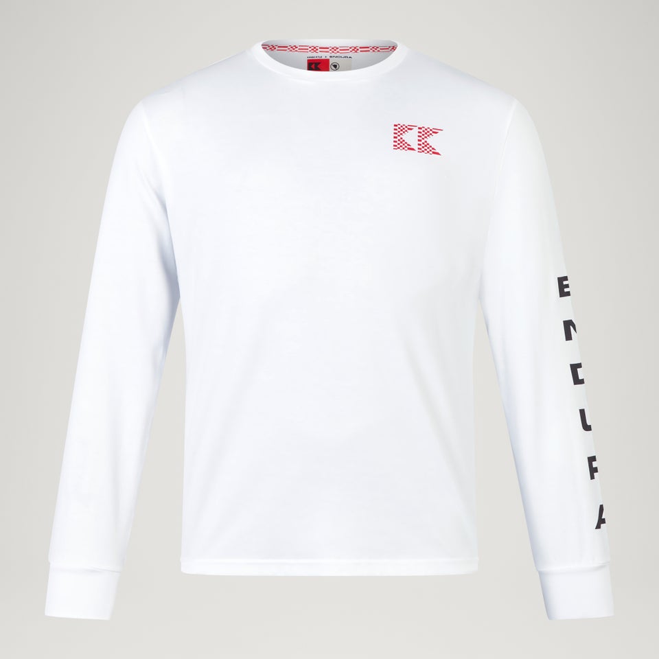Unisex Kriss Kyle Long-Sleeve Tee - White