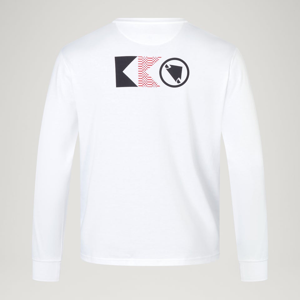 Unisex Kriss Kyle Long-Sleeve Tee - White