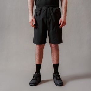 Unisex Corner Shorts (With Liner) - Black