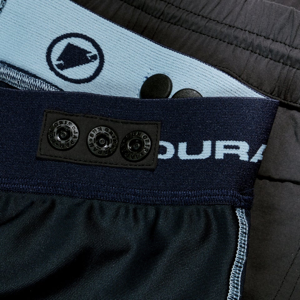 Unisex Corner Shorts (With Liner) - Black