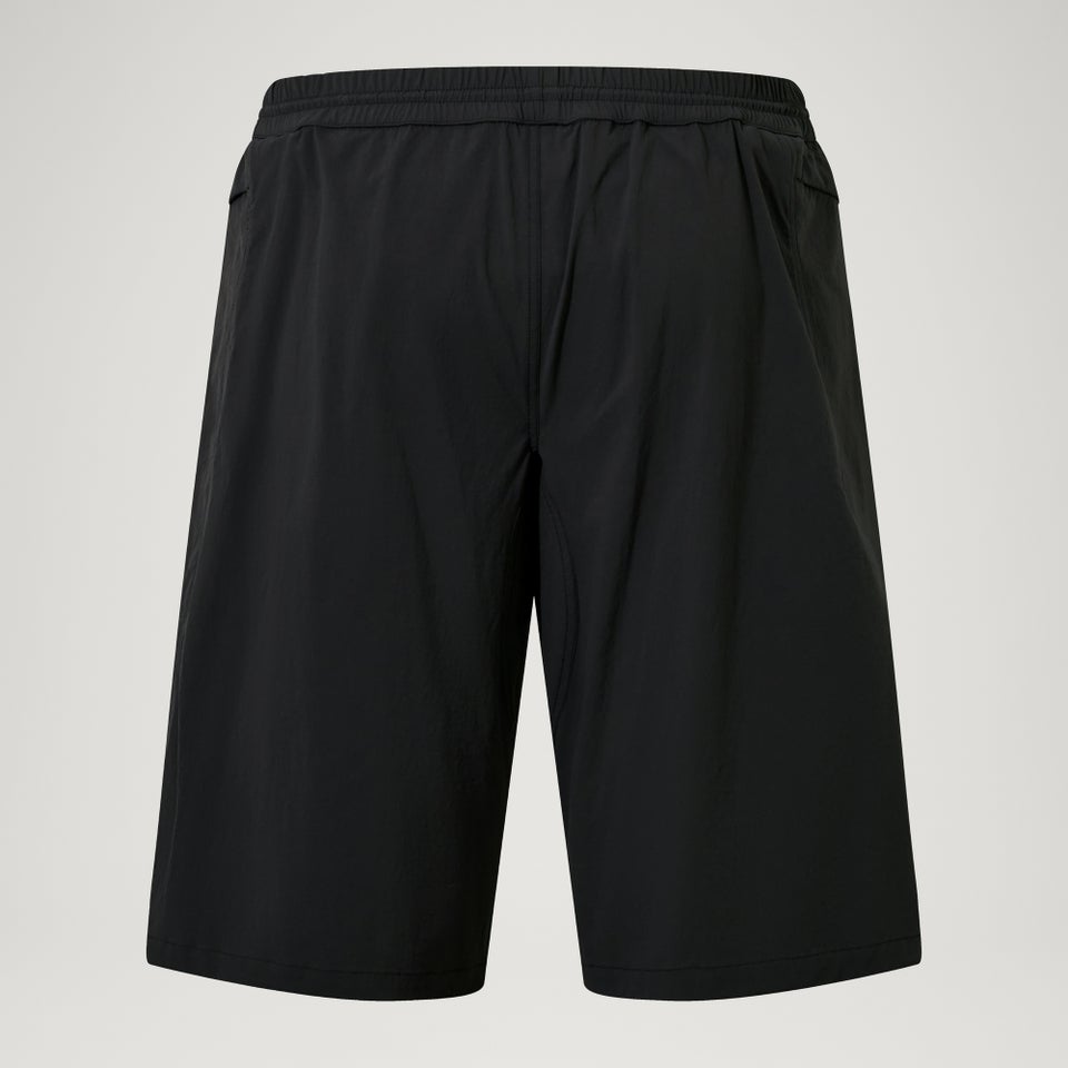 Unisex Corner Shorts (With Liner) - Black