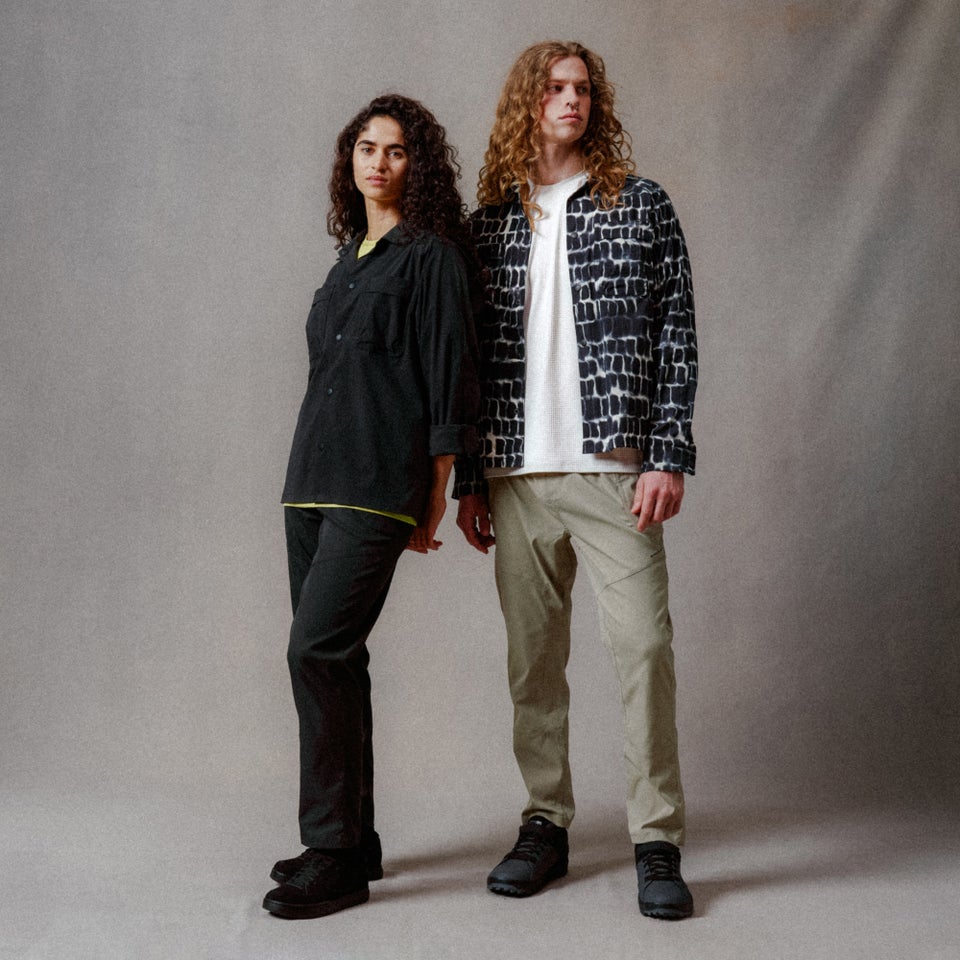 Unisex Corner Trousers - Silver Sage