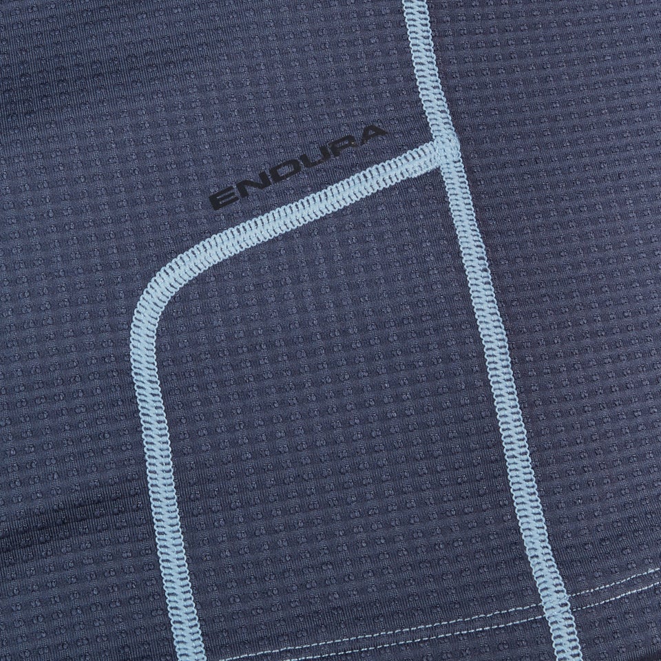 Unisex Corner L/S Tee - Ombre Blue