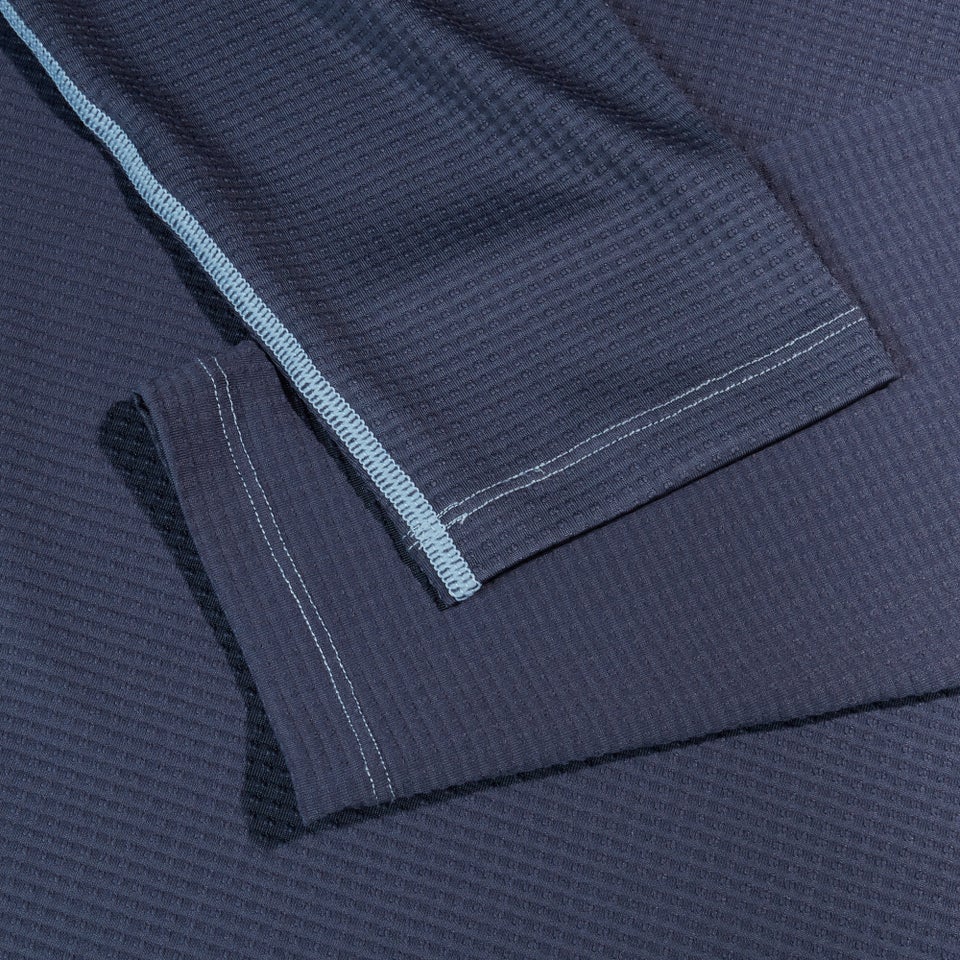 Unisex Corner L/S Tee - Ombre Blue