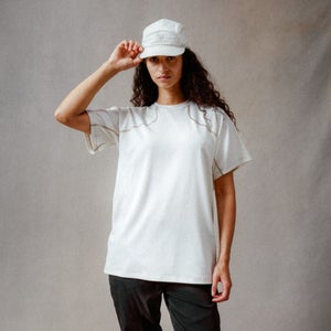 Unisex Corner S/S Tee - Whisper White