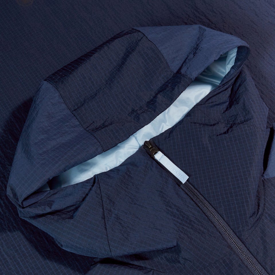 Unisex Corner Changing Robe - Blueberry