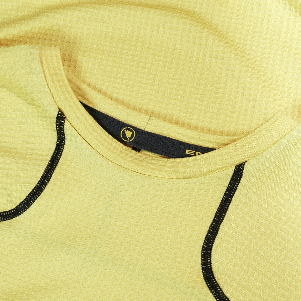 Unisex Corner L/S Tee - Celery