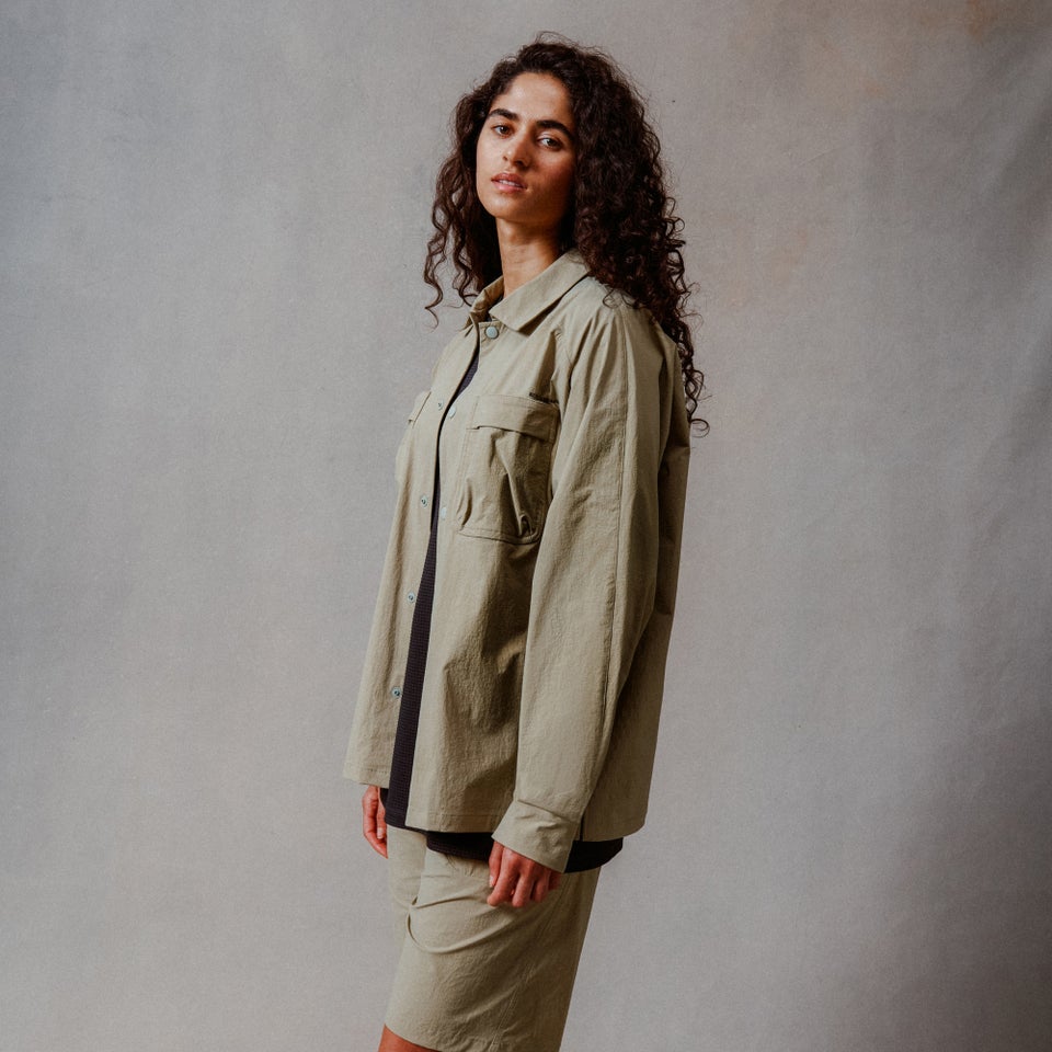 Unisex Corner Adventure Shirt - Silver Sage