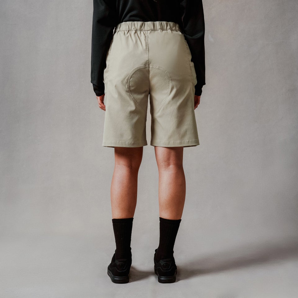 Unisex Corner V Shorts - Silver Sage