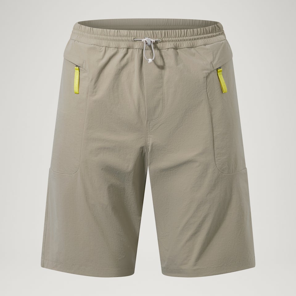 Unisex Corner-V-Shorts Silber
