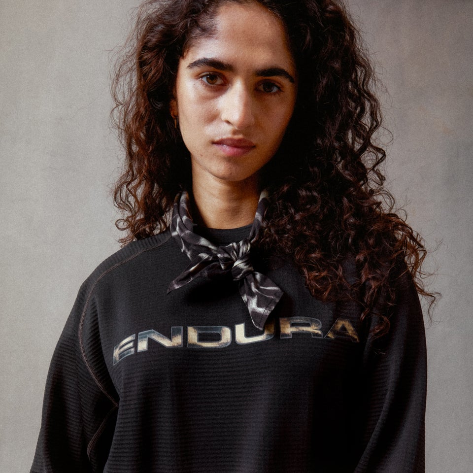 Corner Bandana - Black Camo