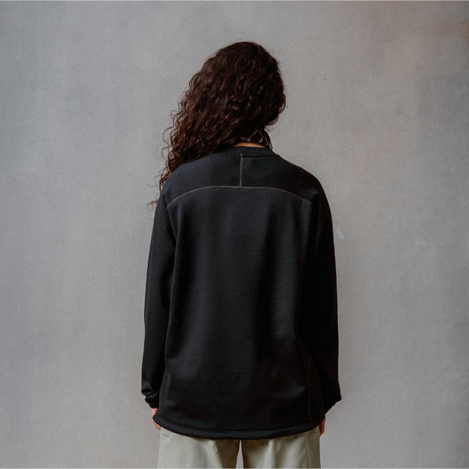 Unisex Corner Sweatshirt - Black