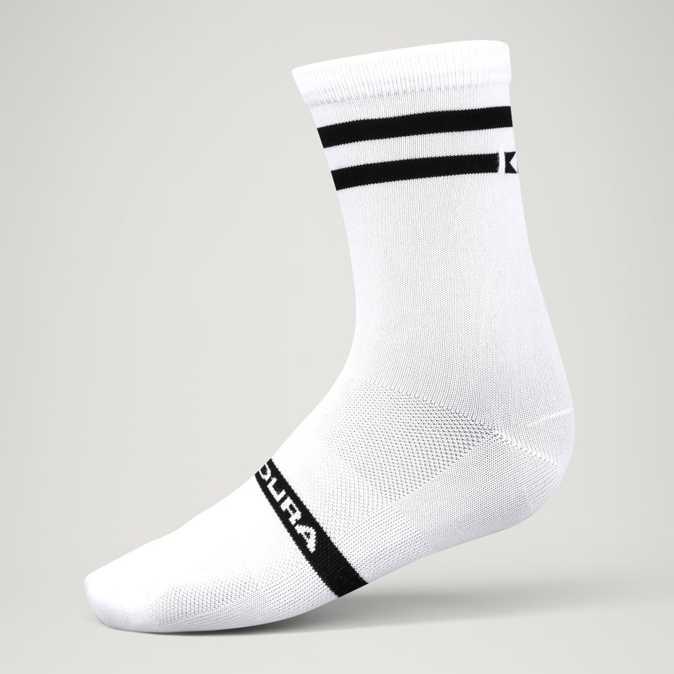 Unisex Kriss Kyle Logo Socks - White