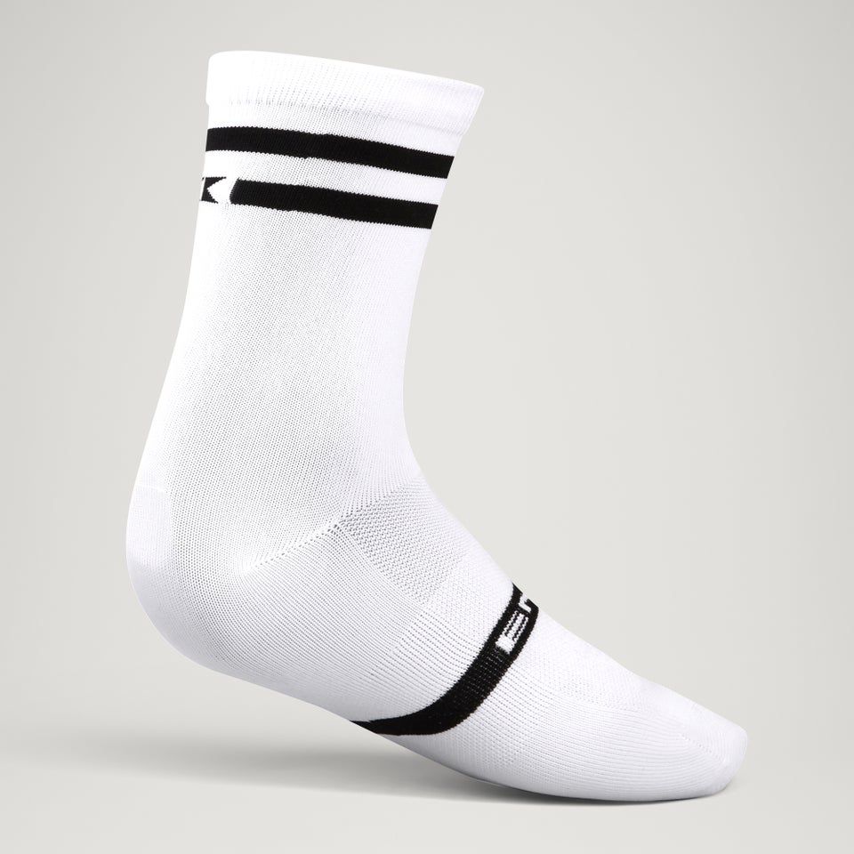 Unisex Kriss Kyle Logo Socks - White