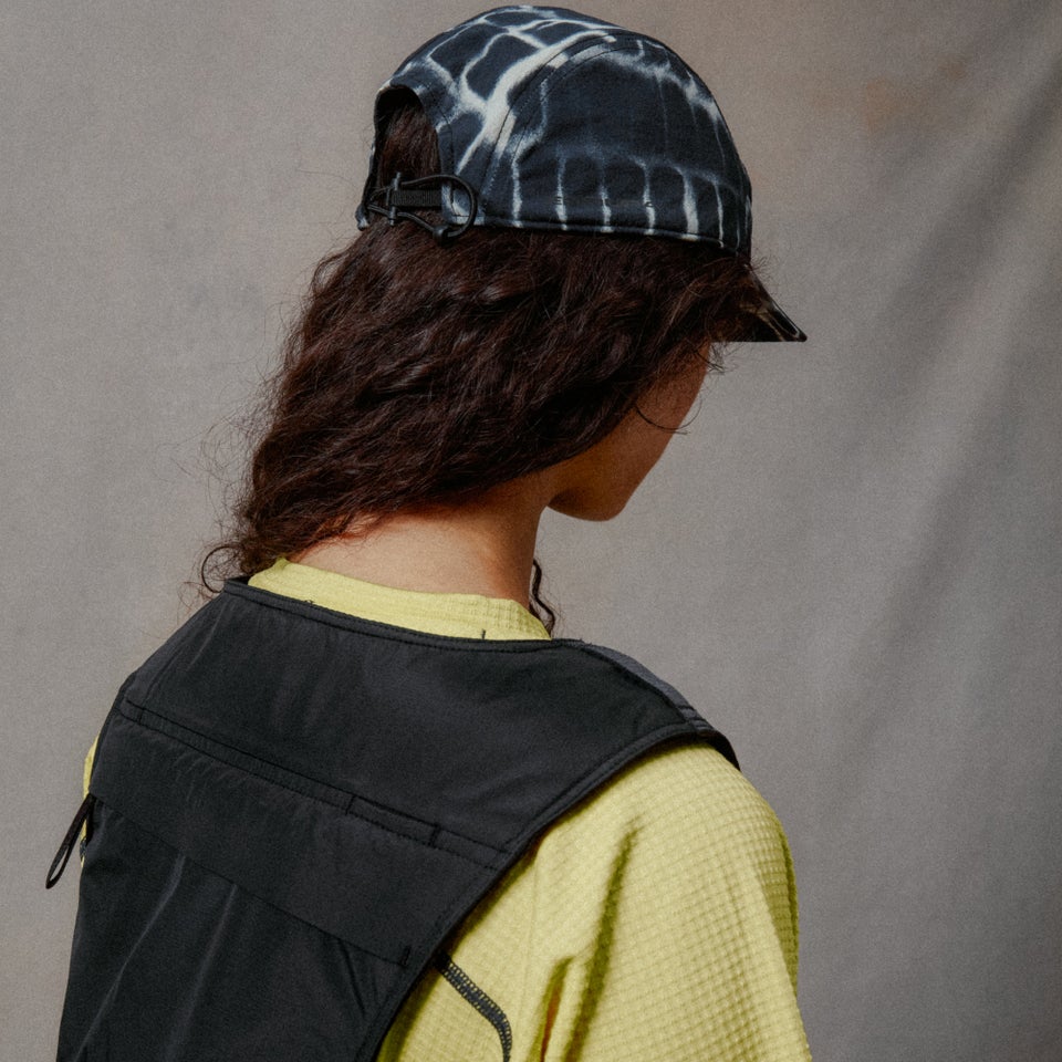 Corner Hat - Black Camo