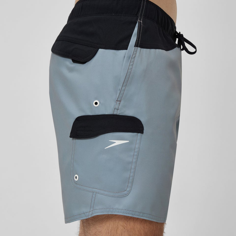 Men's Marina Flex 17" Volley Swim Trunks Gray