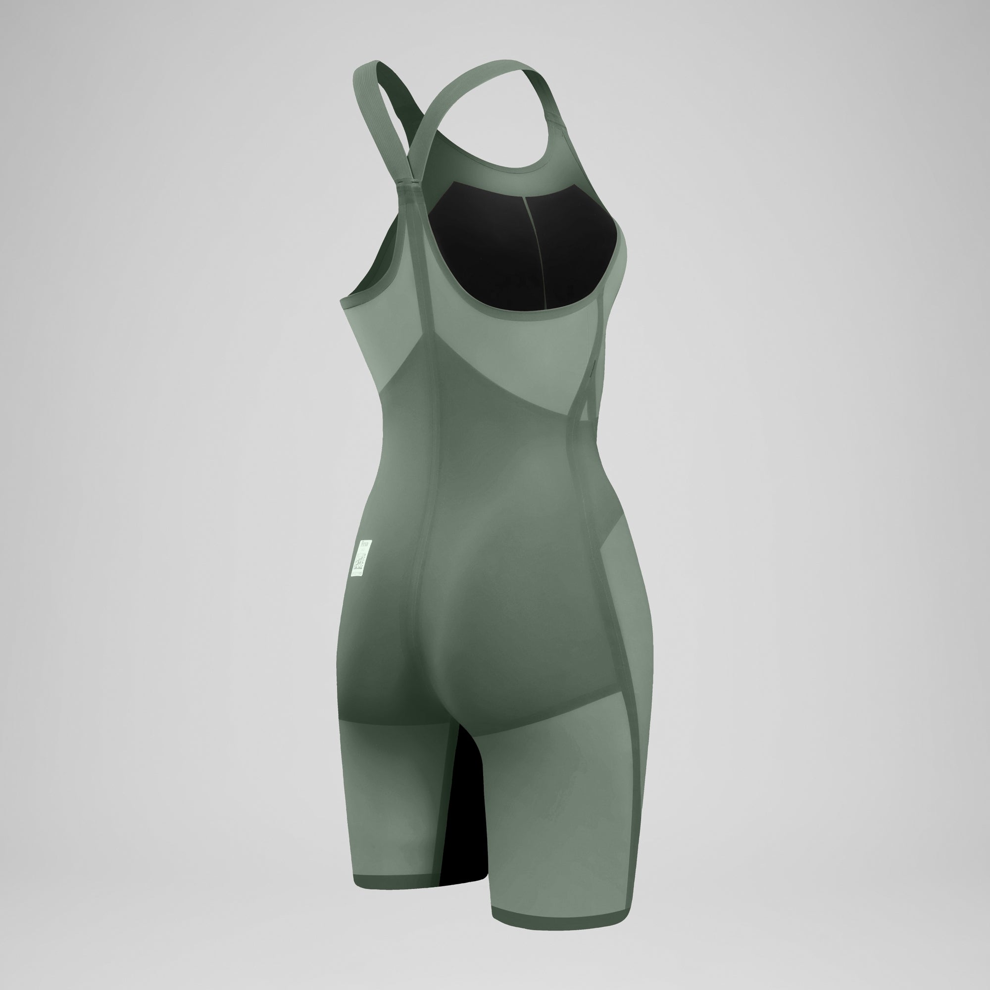 Women's Fastskin LZR Valor 2.0 Country Green Closedback Kneeskin