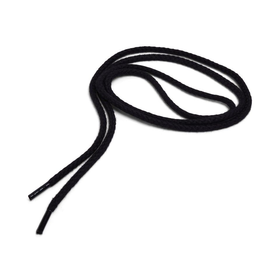 Adult Unisex Cotton Laces Black