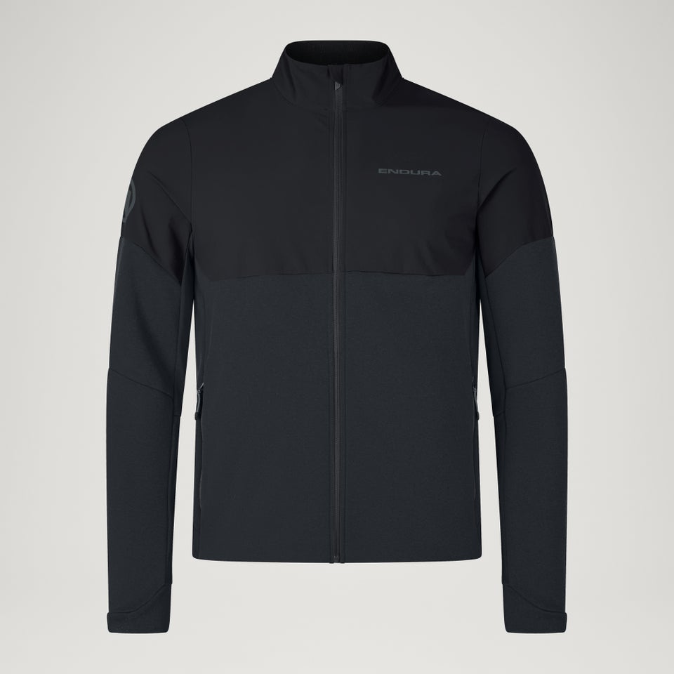 SingleTrack-Thermojacke für Herren - Schwarz
