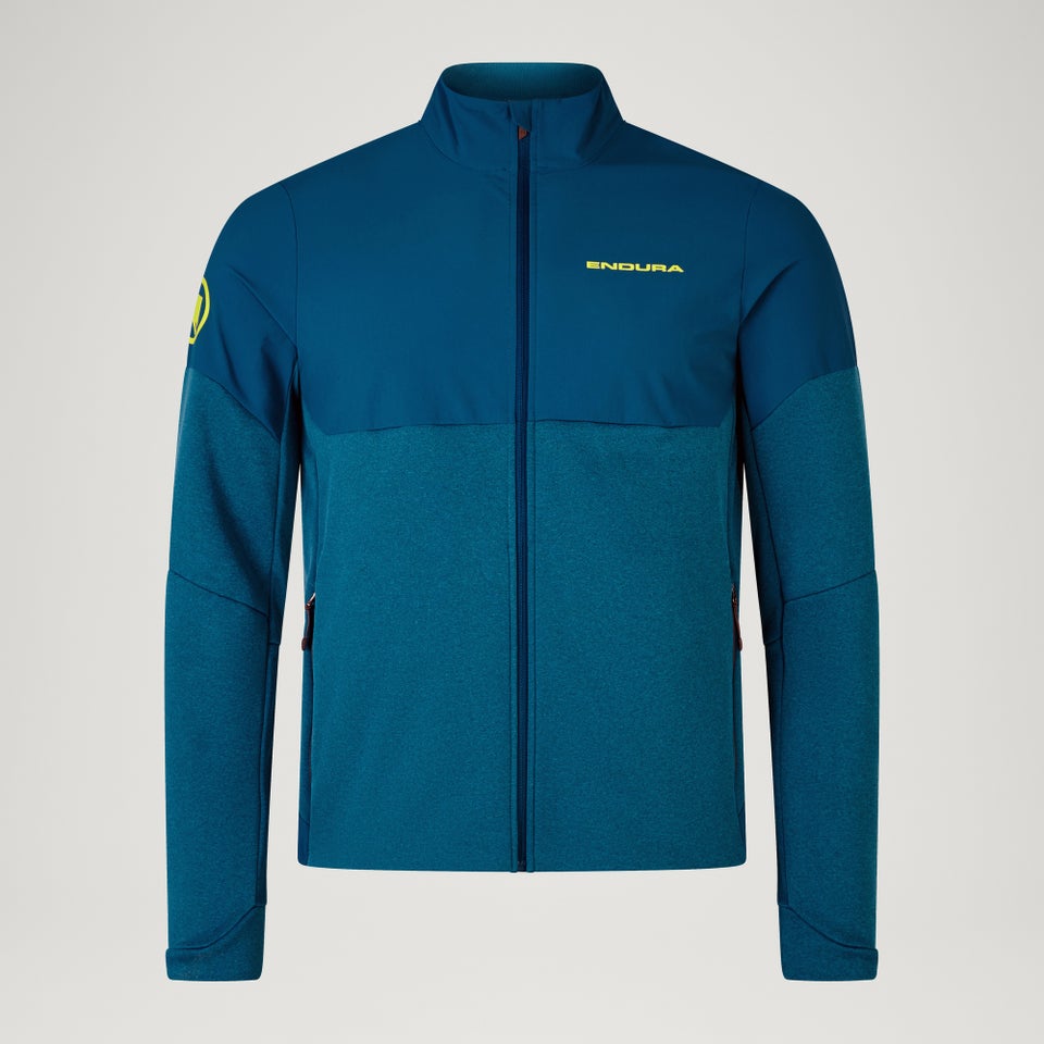 SingleTrack-Thermojacke für Herren - Barra Blau