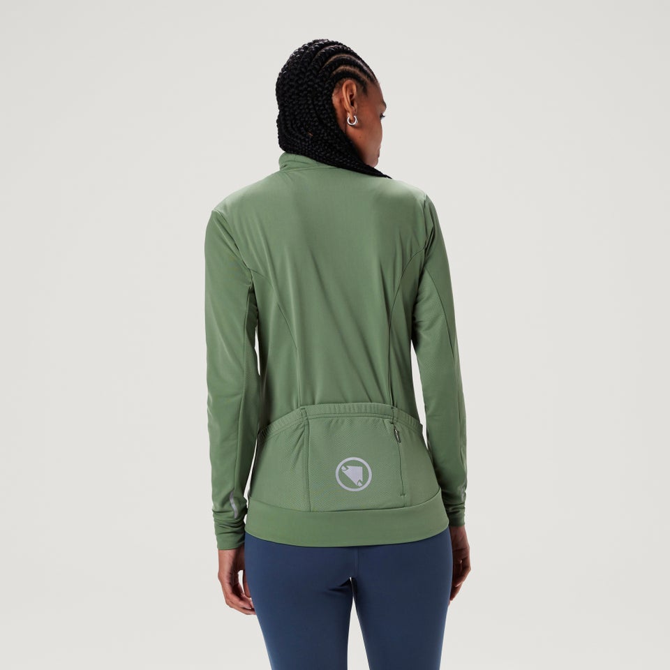 Women's Xtract Roubaix L/S Jersey - Machair Green