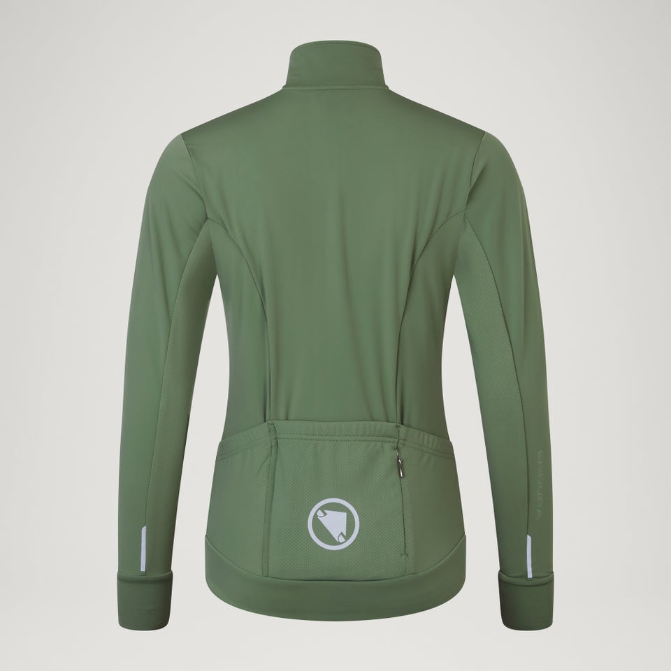 Women's Xtract Roubaix L/S Jersey - Machair Green