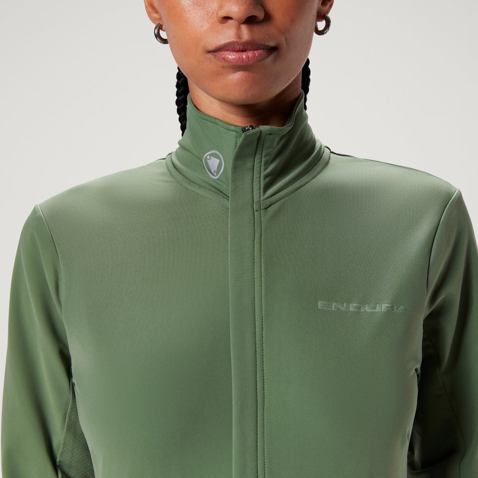 Women's Xtract Roubaix L/S Jersey - Machair Green