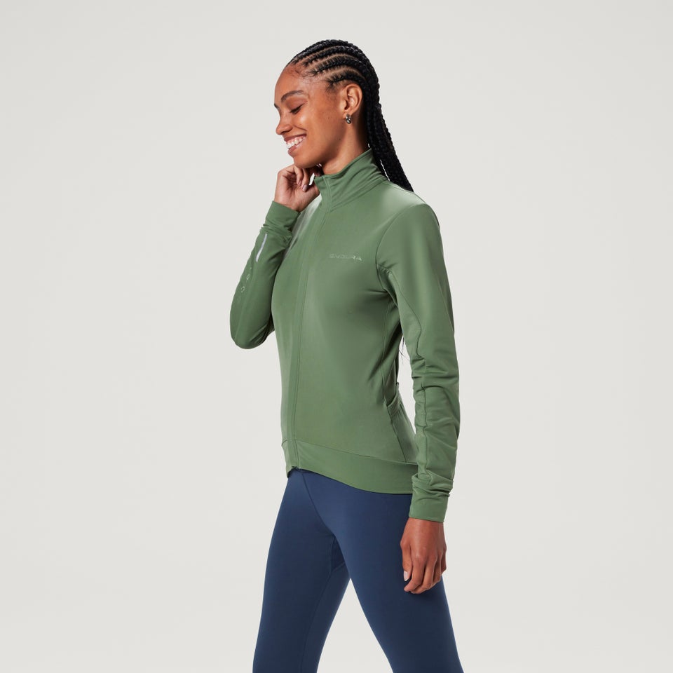 Women's Xtract Roubaix L/S Jersey - Machair Green