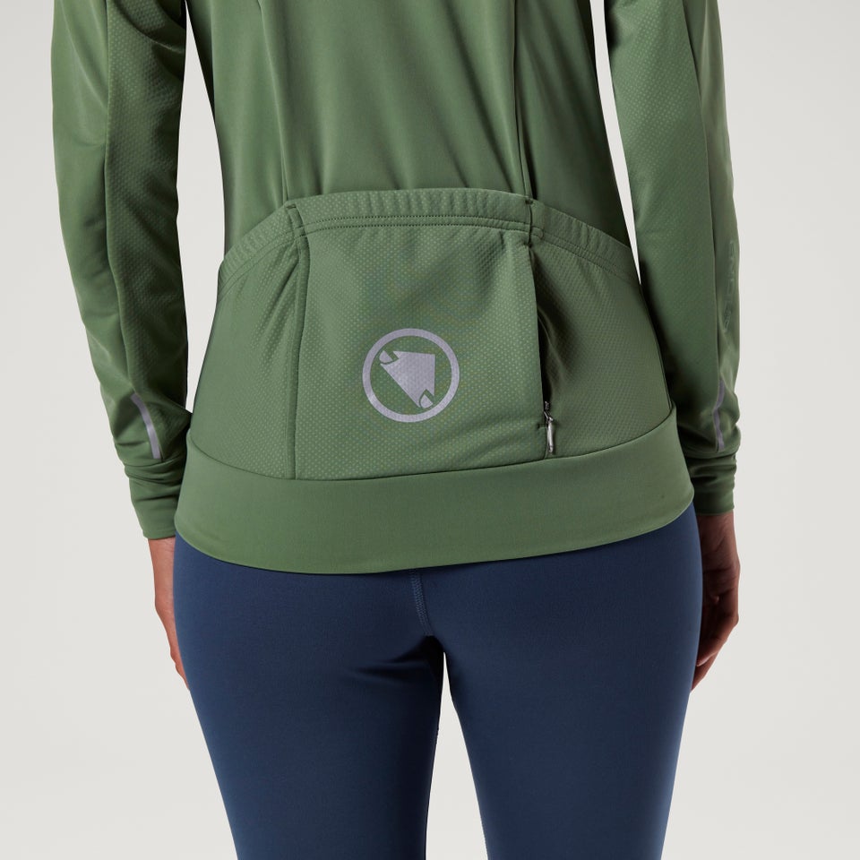 Women's Xtract Roubaix L/S Jersey - Machair Green