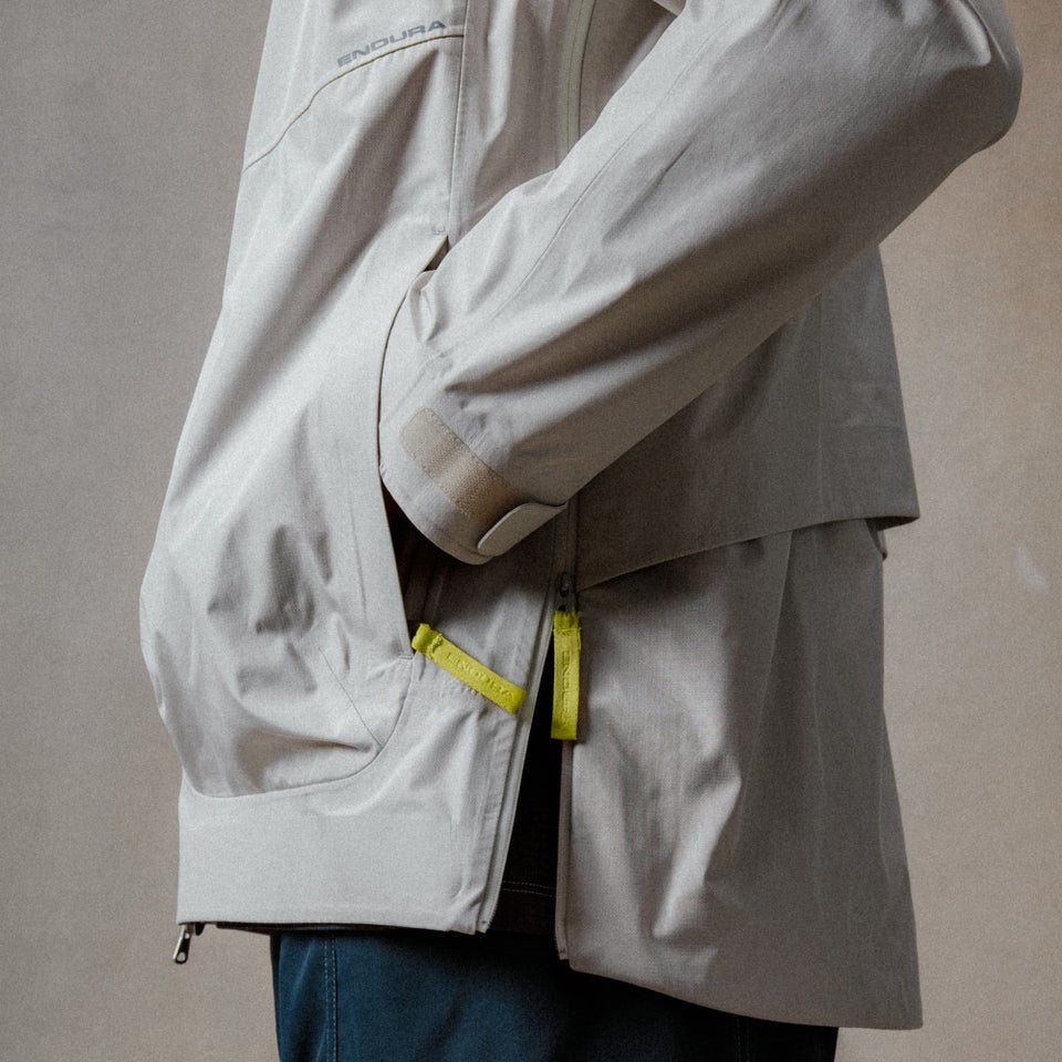 Unisex Corner Waterproof Jacket - French Oak